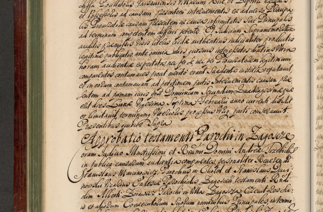 Zdjęcie nr 153 dla obiektu archiwalnego: Acta actorum episcopalium R. D. Andreae Trzebicki, episcopi Cracoviensis et ducis Severiae de 1679. Volumen VIII