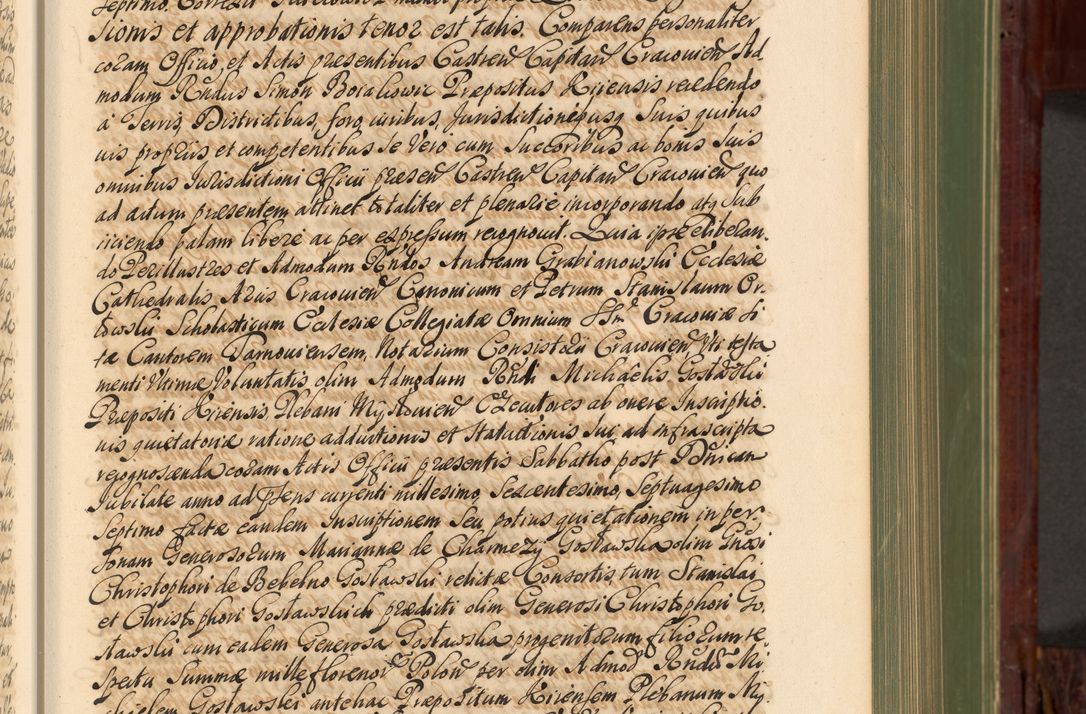 Zdjęcie nr 142 dla obiektu archiwalnego: Acta actorum episcopalium R. D. Andreae Trzebicki, episcopi Cracoviensis et ducis Severiae de 1679. Volumen VIII