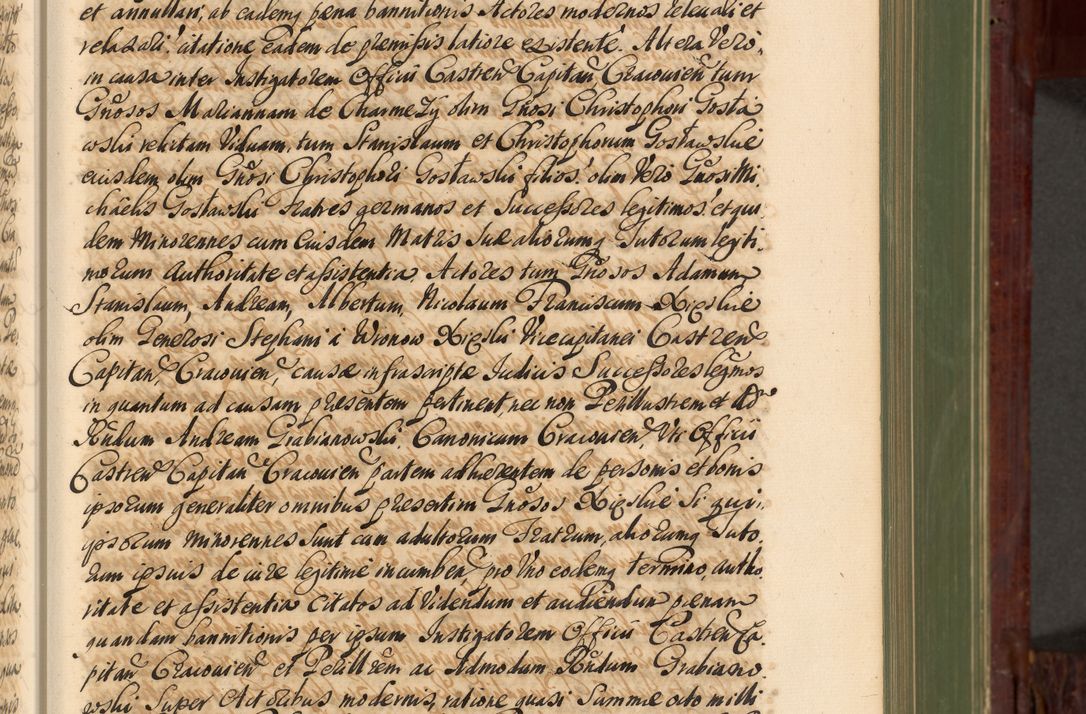 Zdjęcie nr 120 dla obiektu archiwalnego: Acta actorum episcopalium R. D. Andreae Trzebicki, episcopi Cracoviensis et ducis Severiae de 1679. Volumen VIII