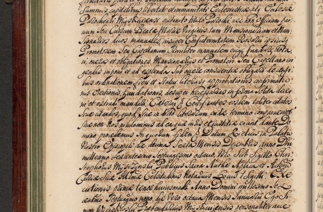 Zdjęcie nr 103 dla obiektu archiwalnego: Acta actorum episcopalium R. D. Andreae Trzebicki, episcopi Cracoviensis et ducis Severiae de 1679. Volumen VIII