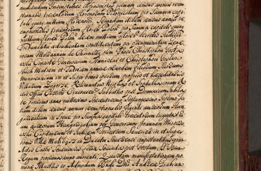 Zdjęcie nr 102 dla obiektu archiwalnego: Acta actorum episcopalium R. D. Andreae Trzebicki, episcopi Cracoviensis et ducis Severiae de 1679. Volumen VIII