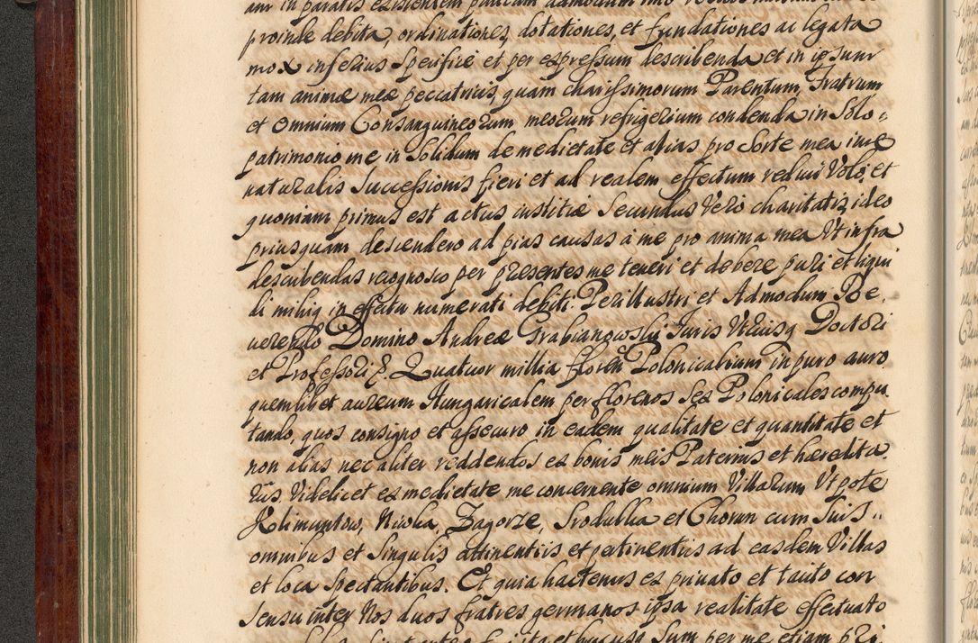 Zdjęcie nr 105 dla obiektu archiwalnego: Acta actorum episcopalium R. D. Andreae Trzebicki, episcopi Cracoviensis et ducis Severiae de 1679. Volumen VIII