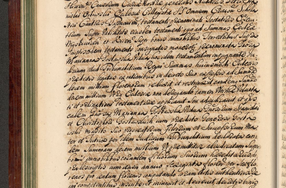 Zdjęcie nr 95 dla obiektu archiwalnego: Acta actorum episcopalium R. D. Andreae Trzebicki, episcopi Cracoviensis et ducis Severiae de 1679. Volumen VIII