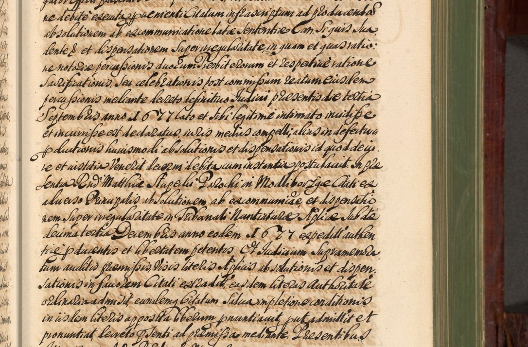 Zdjęcie nr 90 dla obiektu archiwalnego: Acta actorum episcopalium R. D. Andreae Trzebicki, episcopi Cracoviensis et ducis Severiae de 1679. Volumen VIII