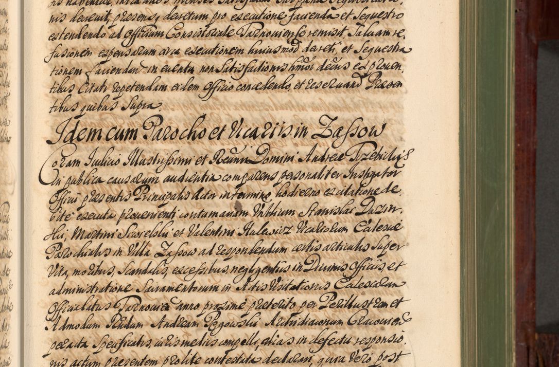 Zdjęcie nr 76 dla obiektu archiwalnego: Acta actorum episcopalium R. D. Andreae Trzebicki, episcopi Cracoviensis et ducis Severiae de 1679. Volumen VIII