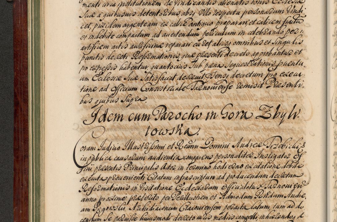 Zdjęcie nr 71 dla obiektu archiwalnego: Acta actorum episcopalium R. D. Andreae Trzebicki, episcopi Cracoviensis et ducis Severiae de 1679. Volumen VIII
