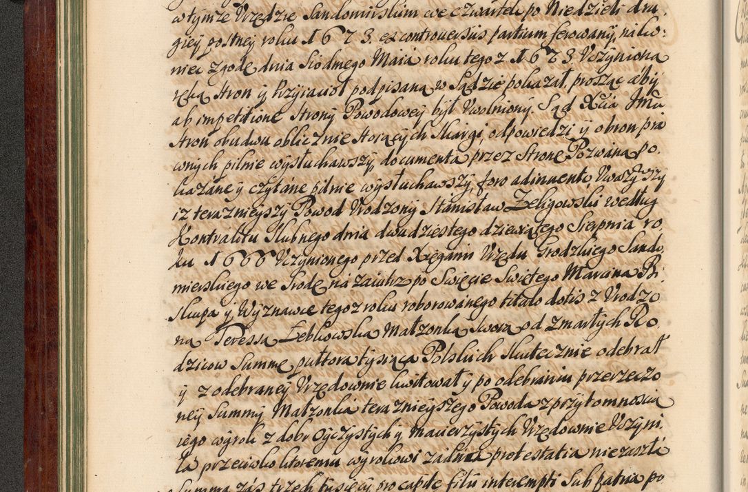 Zdjęcie nr 63 dla obiektu archiwalnego: Acta actorum episcopalium R. D. Andreae Trzebicki, episcopi Cracoviensis et ducis Severiae de 1679. Volumen VIII