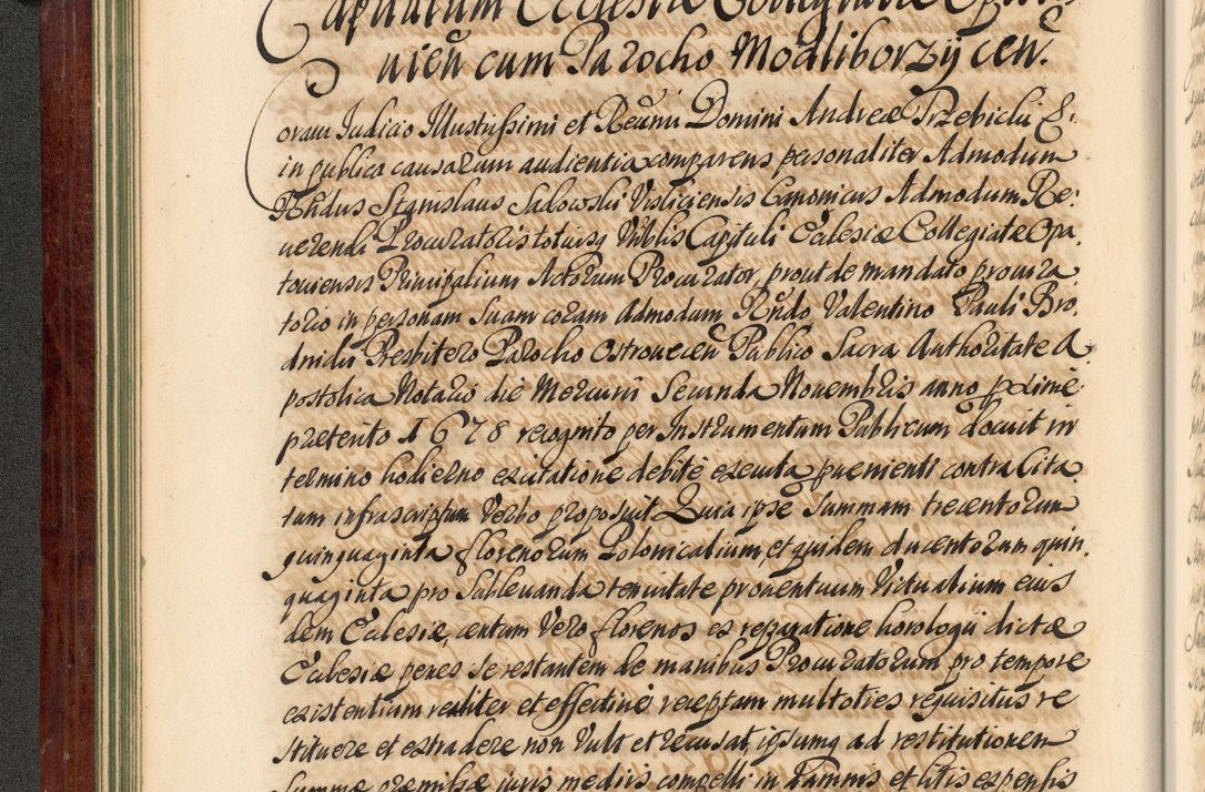 Zdjęcie nr 57 dla obiektu archiwalnego: Acta actorum episcopalium R. D. Andreae Trzebicki, episcopi Cracoviensis et ducis Severiae de 1679. Volumen VIII