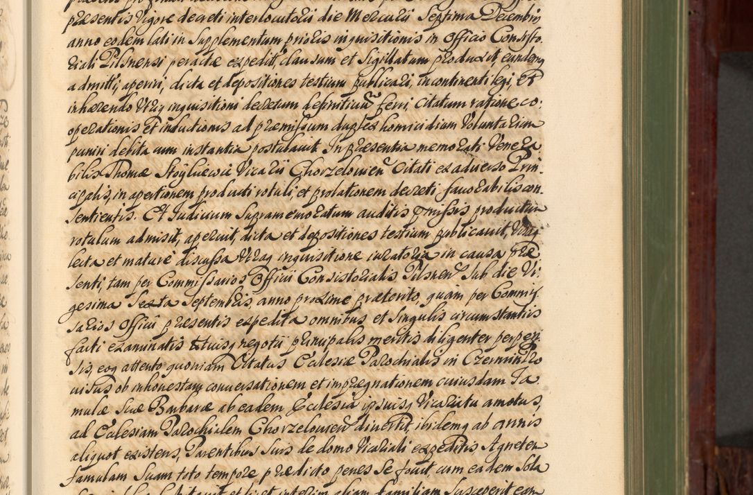 Zdjęcie nr 54 dla obiektu archiwalnego: Acta actorum episcopalium R. D. Andreae Trzebicki, episcopi Cracoviensis et ducis Severiae de 1679. Volumen VIII