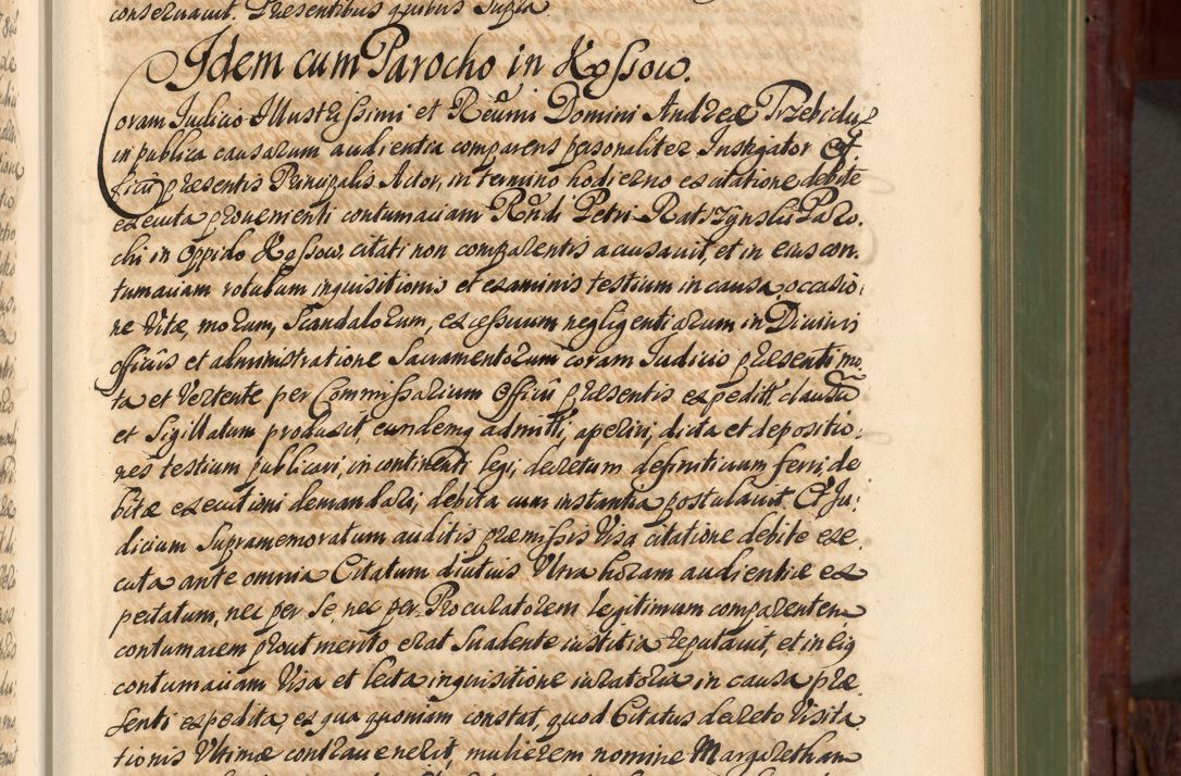 Zdjęcie nr 44 dla obiektu archiwalnego: Acta actorum episcopalium R. D. Andreae Trzebicki, episcopi Cracoviensis et ducis Severiae de 1679. Volumen VIII