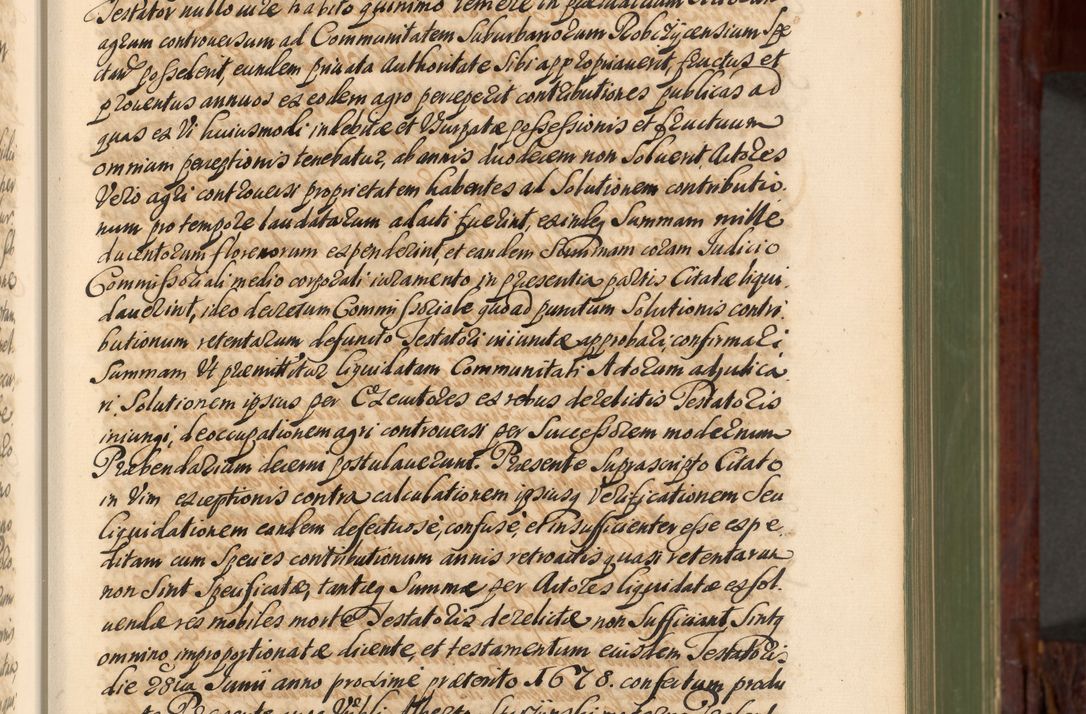 Zdjęcie nr 42 dla obiektu archiwalnego: Acta actorum episcopalium R. D. Andreae Trzebicki, episcopi Cracoviensis et ducis Severiae de 1679. Volumen VIII