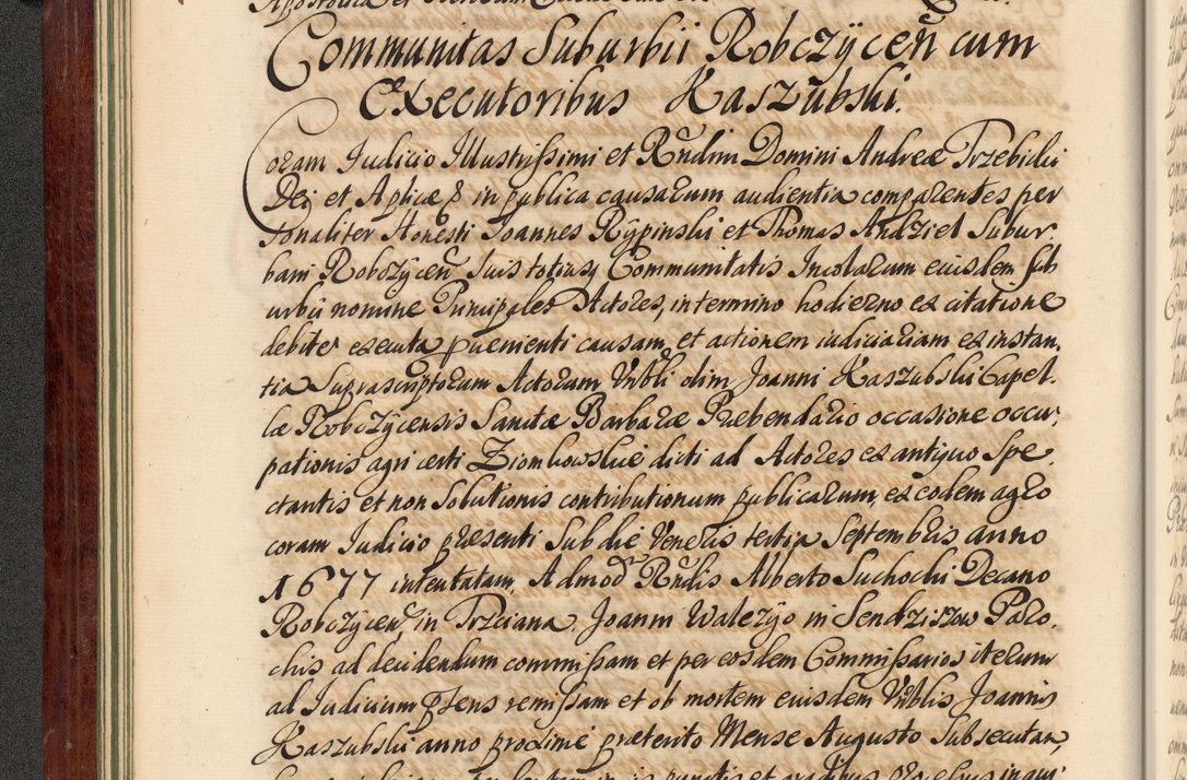 Zdjęcie nr 41 dla obiektu archiwalnego: Acta actorum episcopalium R. D. Andreae Trzebicki, episcopi Cracoviensis et ducis Severiae de 1679. Volumen VIII