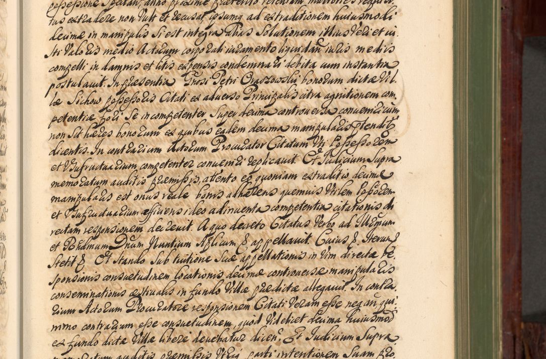 Zdjęcie nr 40 dla obiektu archiwalnego: Acta actorum episcopalium R. D. Andreae Trzebicki, episcopi Cracoviensis et ducis Severiae de 1679. Volumen VIII