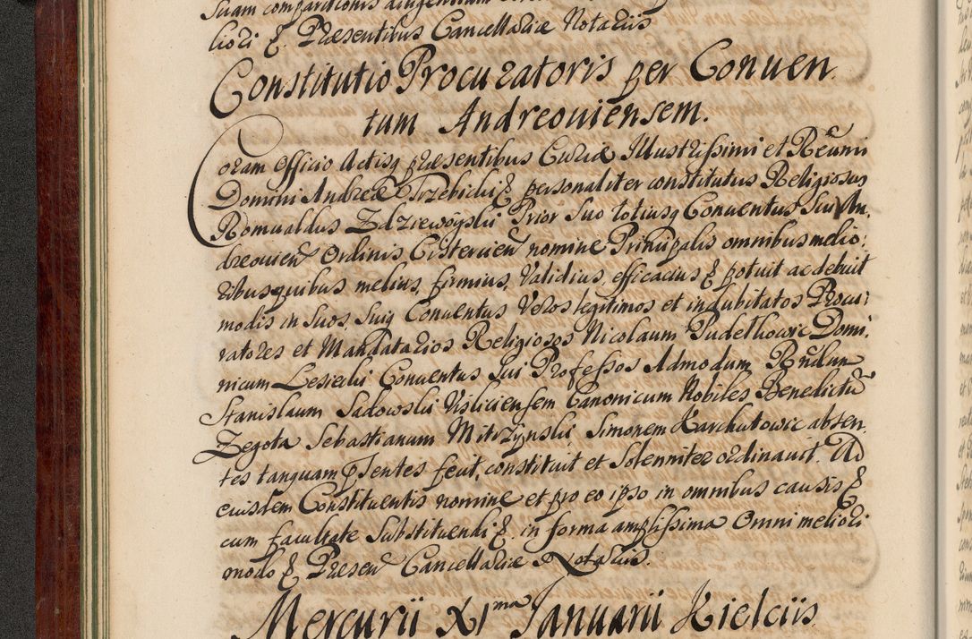 Zdjęcie nr 39 dla obiektu archiwalnego: Acta actorum episcopalium R. D. Andreae Trzebicki, episcopi Cracoviensis et ducis Severiae de 1679. Volumen VIII