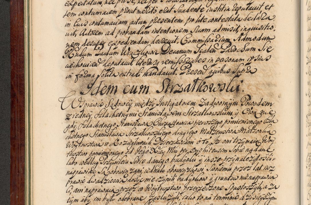 Zdjęcie nr 35 dla obiektu archiwalnego: Acta actorum episcopalium R. D. Andreae Trzebicki, episcopi Cracoviensis et ducis Severiae de 1679. Volumen VIII