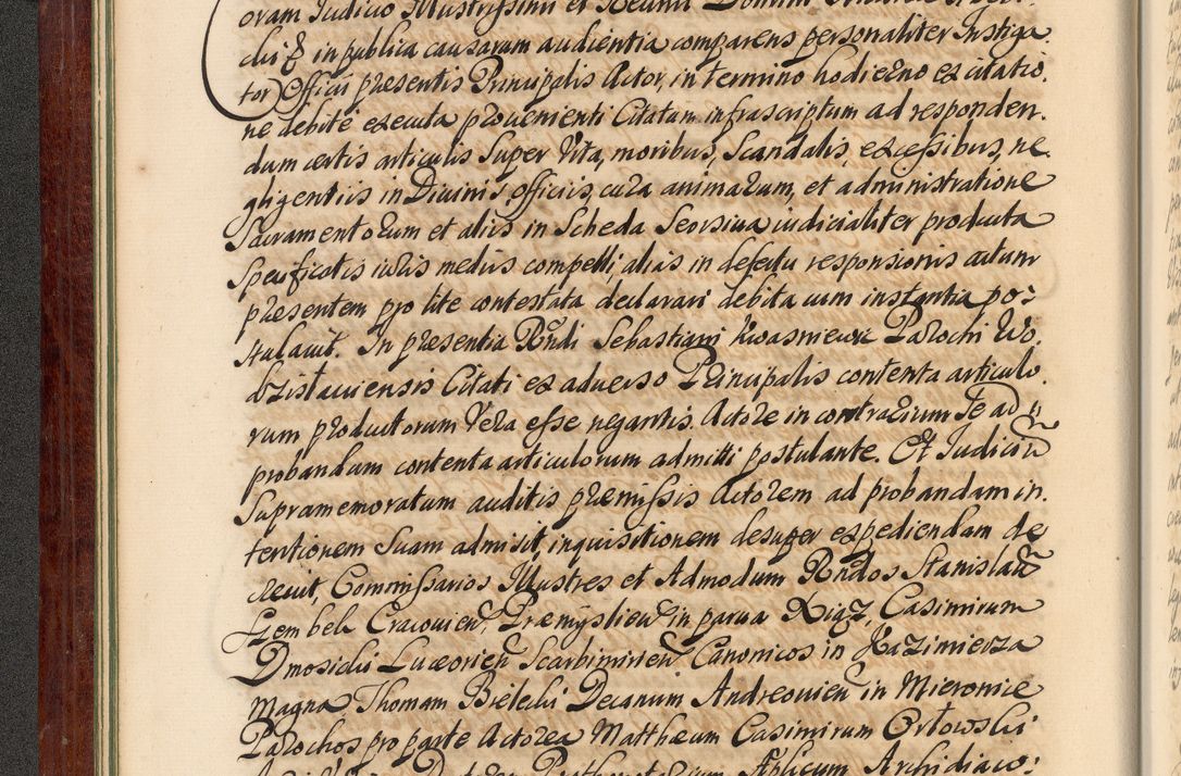 Zdjęcie nr 33 dla obiektu archiwalnego: Acta actorum episcopalium R. D. Andreae Trzebicki, episcopi Cracoviensis et ducis Severiae de 1679. Volumen VIII