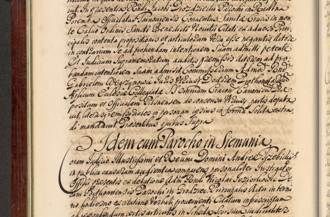 Zdjęcie nr 31 dla obiektu archiwalnego: Acta actorum episcopalium R. D. Andreae Trzebicki, episcopi Cracoviensis et ducis Severiae de 1679. Volumen VIII