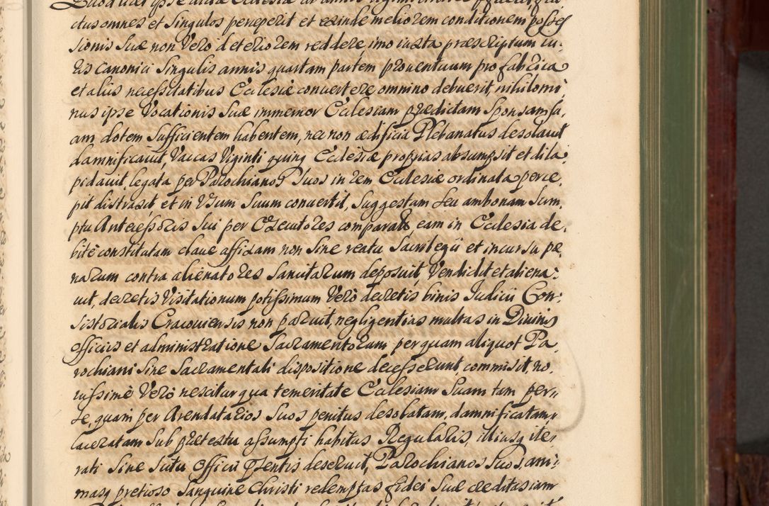 Zdjęcie nr 30 dla obiektu archiwalnego: Acta actorum episcopalium R. D. Andreae Trzebicki, episcopi Cracoviensis et ducis Severiae de 1679. Volumen VIII