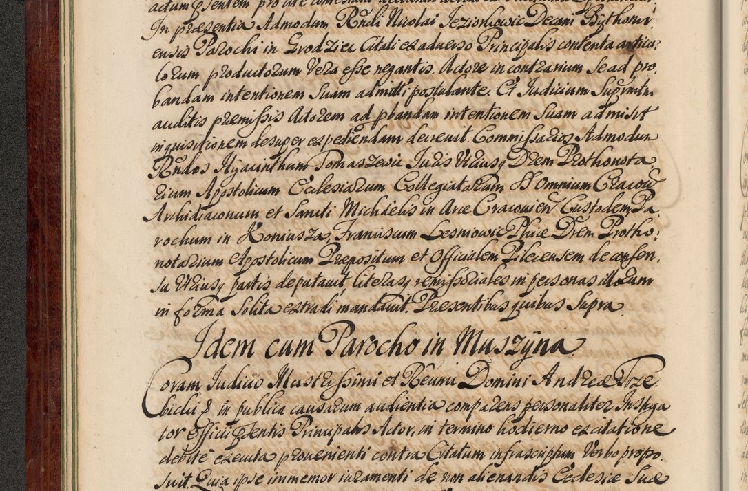 Zdjęcie nr 27 dla obiektu archiwalnego: Acta actorum episcopalium R. D. Andreae Trzebicki, episcopi Cracoviensis et ducis Severiae de 1679. Volumen VIII