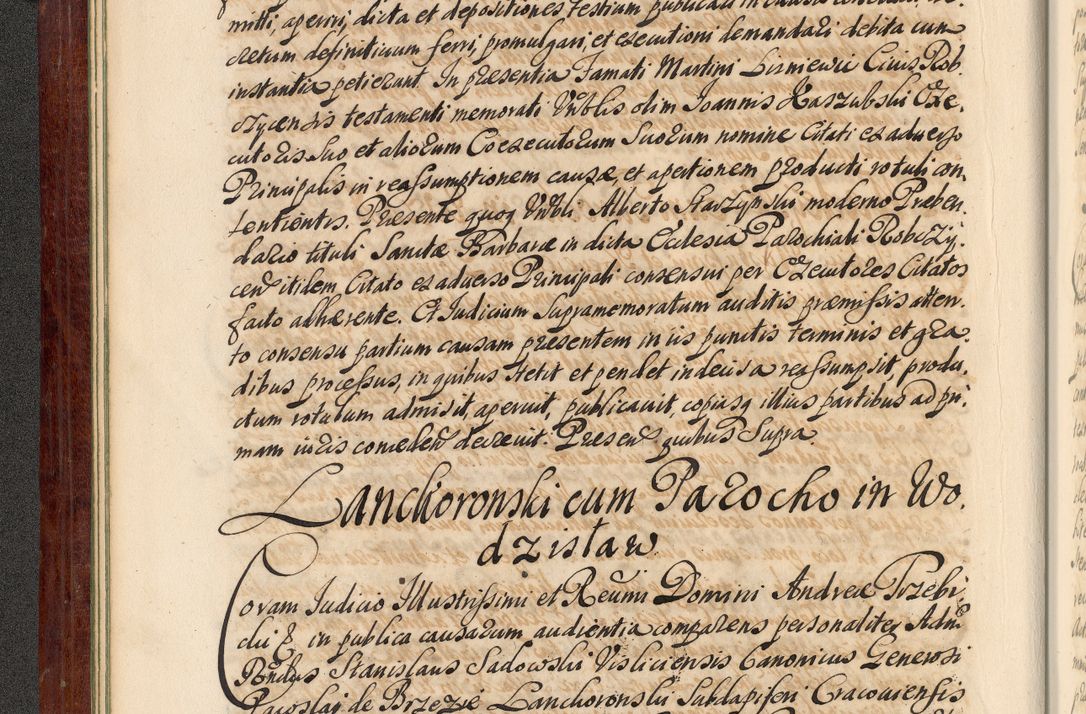 Zdjęcie nr 23 dla obiektu archiwalnego: Acta actorum episcopalium R. D. Andreae Trzebicki, episcopi Cracoviensis et ducis Severiae de 1679. Volumen VIII