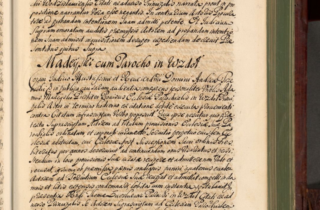 Zdjęcie nr 24 dla obiektu archiwalnego: Acta actorum episcopalium R. D. Andreae Trzebicki, episcopi Cracoviensis et ducis Severiae de 1679. Volumen VIII