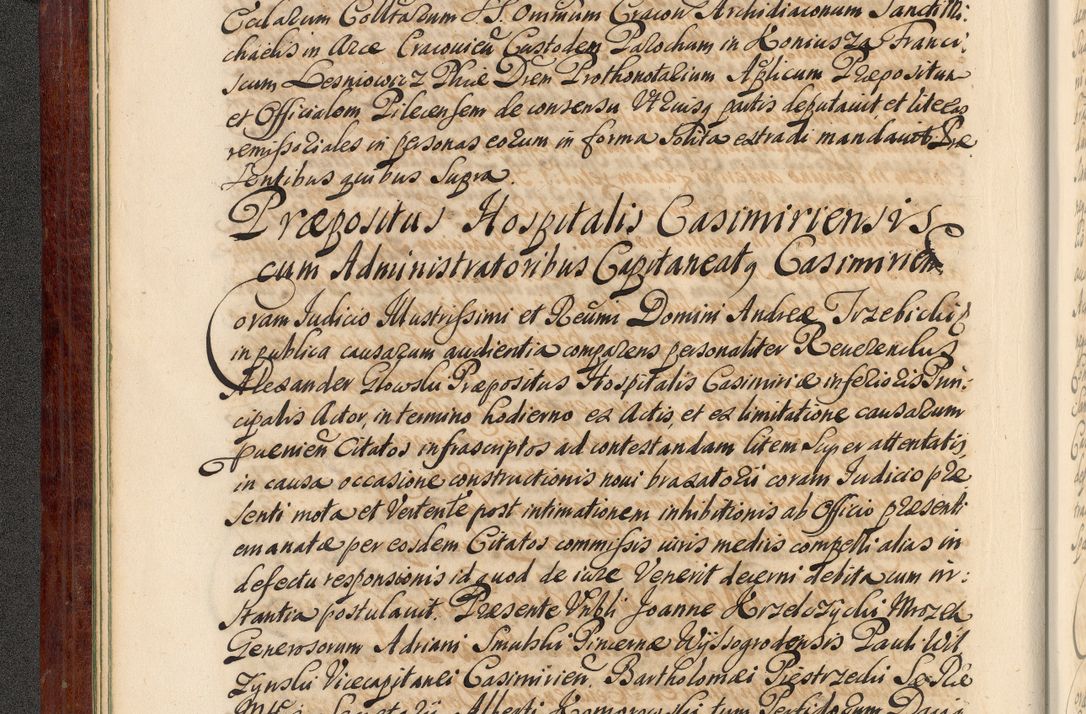 Zdjęcie nr 21 dla obiektu archiwalnego: Acta actorum episcopalium R. D. Andreae Trzebicki, episcopi Cracoviensis et ducis Severiae de 1679. Volumen VIII