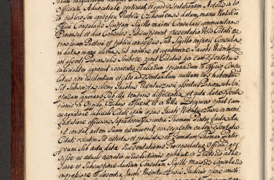 Zdjęcie nr 15 dla obiektu archiwalnego: Acta actorum episcopalium R. D. Andreae Trzebicki, episcopi Cracoviensis et ducis Severiae de 1679. Volumen VIII