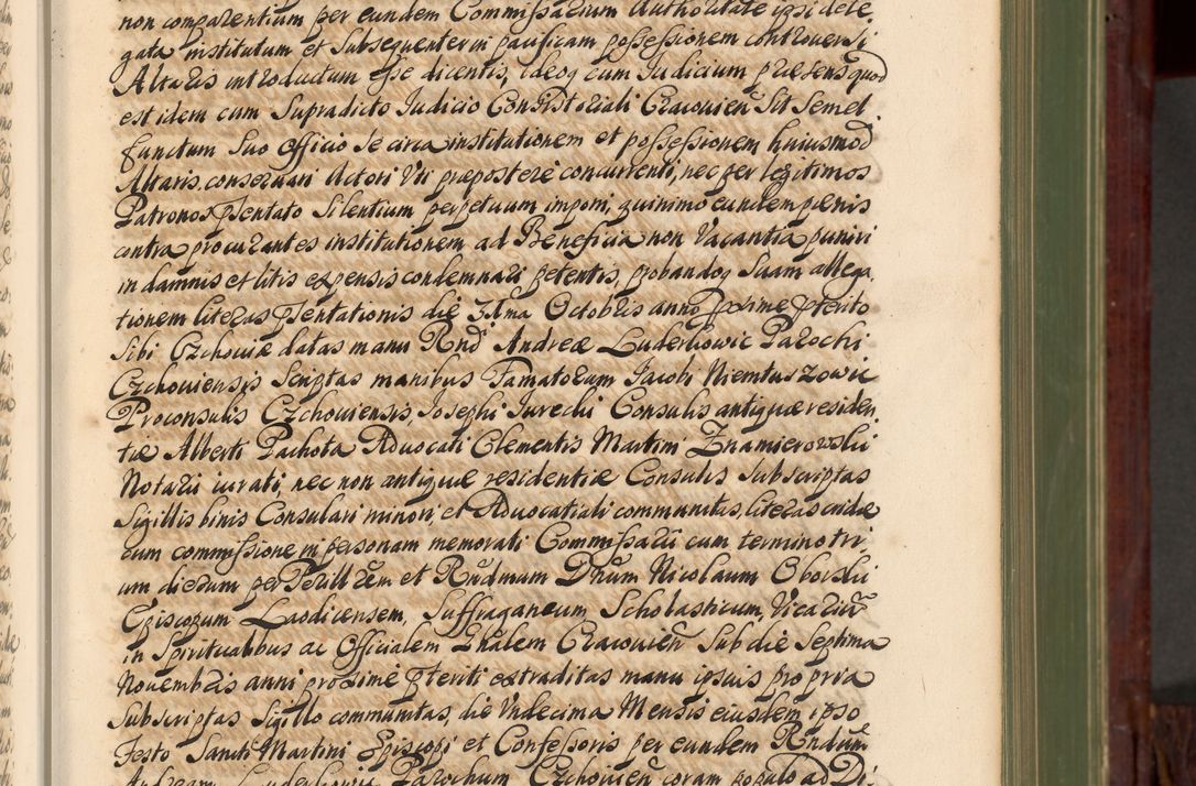 Zdjęcie nr 12 dla obiektu archiwalnego: Acta actorum episcopalium R. D. Andreae Trzebicki, episcopi Cracoviensis et ducis Severiae de 1679. Volumen VIII