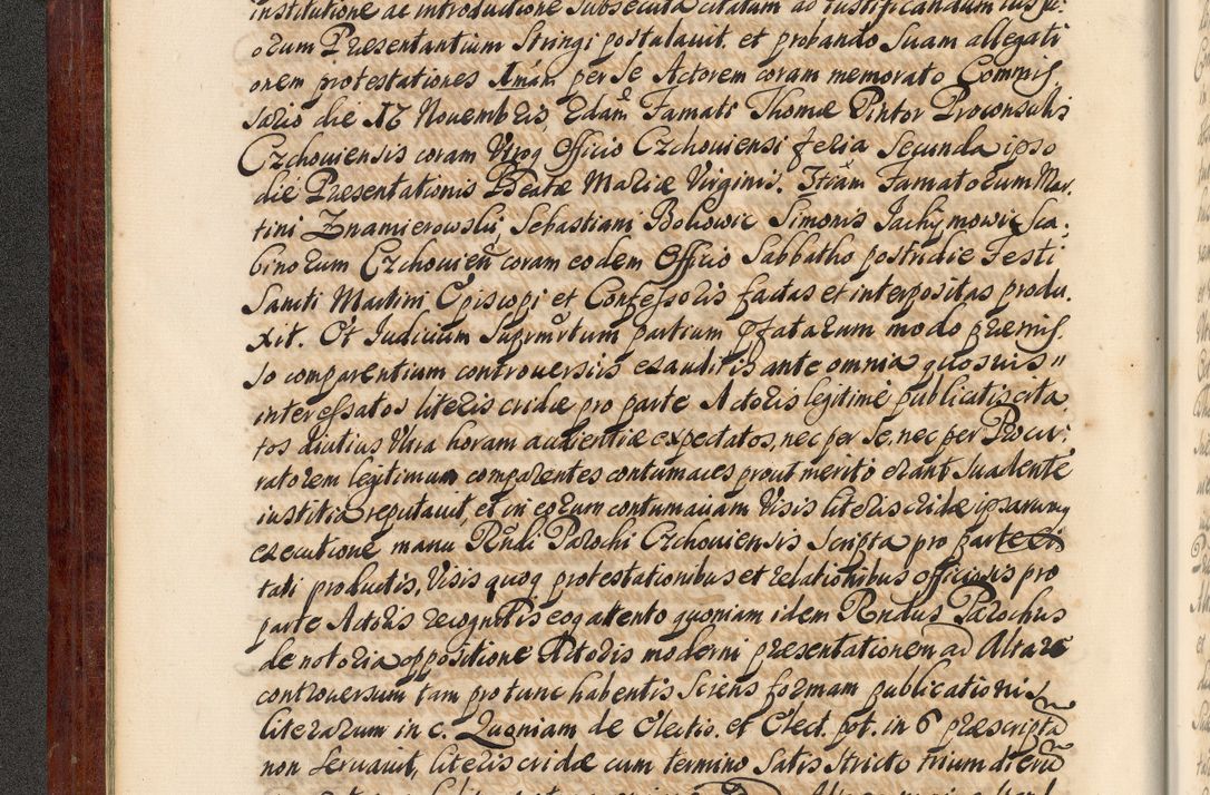 Zdjęcie nr 13 dla obiektu archiwalnego: Acta actorum episcopalium R. D. Andreae Trzebicki, episcopi Cracoviensis et ducis Severiae de 1679. Volumen VIII