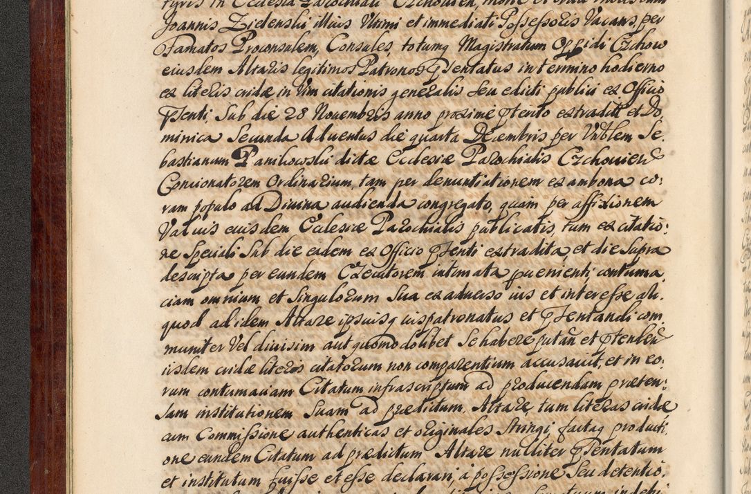 Zdjęcie nr 11 dla obiektu archiwalnego: Acta actorum episcopalium R. D. Andreae Trzebicki, episcopi Cracoviensis et ducis Severiae de 1679. Volumen VIII