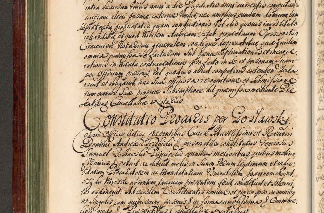Zdjęcie nr 203 dla obiektu archiwalnego: Acta actorum episcopalium R. D. Andreae Trzebicki, episcopi Cracoviensis et ducis Severiae de 1679. Volumen VIII