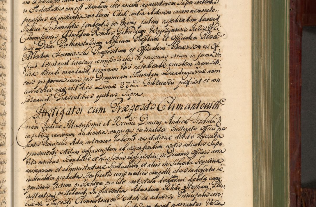 Zdjęcie nr 198 dla obiektu archiwalnego: Acta actorum episcopalium R. D. Andreae Trzebicki, episcopi Cracoviensis et ducis Severiae de 1679. Volumen VIII