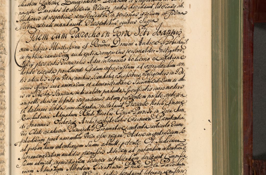 Zdjęcie nr 200 dla obiektu archiwalnego: Acta actorum episcopalium R. D. Andreae Trzebicki, episcopi Cracoviensis et ducis Severiae de 1679. Volumen VIII