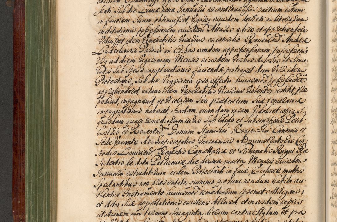 Zdjęcie nr 395 dla obiektu archiwalnego: Acta actorum episcopalium R. D. Andreae Trzebicki, episcopi Cracoviensis et ducis Severiae de 1679. Volumen VIII