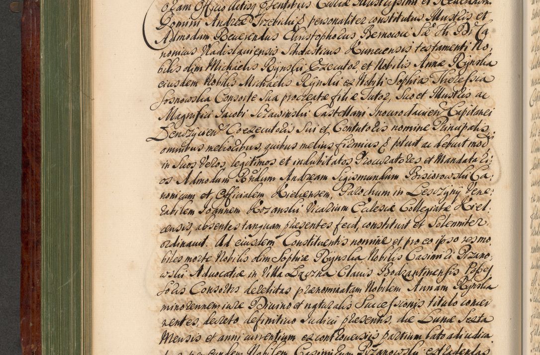 Zdjęcie nr 393 dla obiektu archiwalnego: Acta actorum episcopalium R. D. Andreae Trzebicki, episcopi Cracoviensis et ducis Severiae de 1679. Volumen VIII