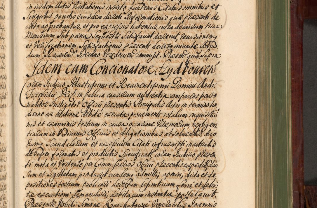 Zdjęcie nr 392 dla obiektu archiwalnego: Acta actorum episcopalium R. D. Andreae Trzebicki, episcopi Cracoviensis et ducis Severiae de 1679. Volumen VIII