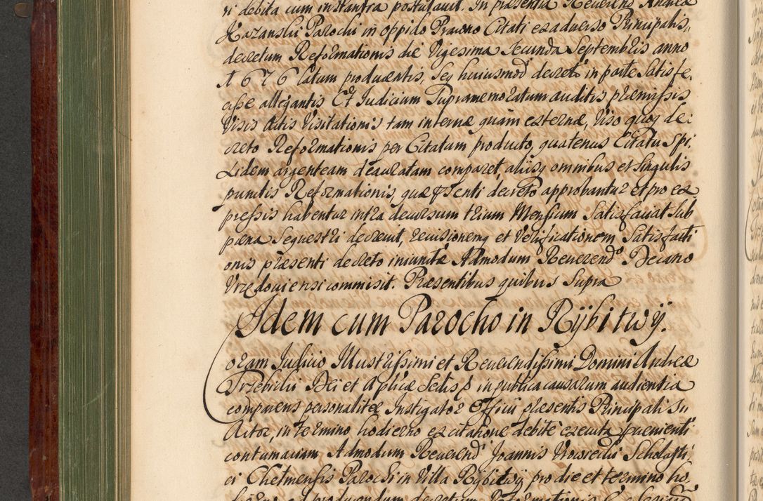 Zdjęcie nr 391 dla obiektu archiwalnego: Acta actorum episcopalium R. D. Andreae Trzebicki, episcopi Cracoviensis et ducis Severiae de 1679. Volumen VIII