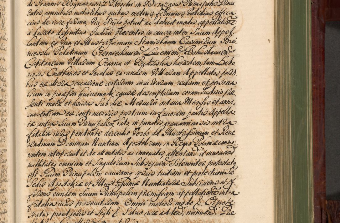 Zdjęcie nr 394 dla obiektu archiwalnego: Acta actorum episcopalium R. D. Andreae Trzebicki, episcopi Cracoviensis et ducis Severiae de 1679. Volumen VIII