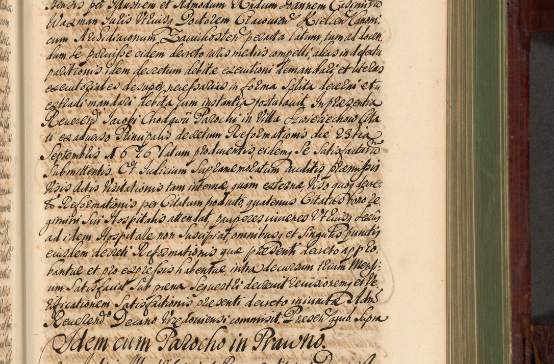 Zdjęcie nr 390 dla obiektu archiwalnego: Acta actorum episcopalium R. D. Andreae Trzebicki, episcopi Cracoviensis et ducis Severiae de 1679. Volumen VIII