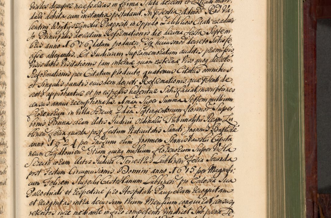 Zdjęcie nr 386 dla obiektu archiwalnego: Acta actorum episcopalium R. D. Andreae Trzebicki, episcopi Cracoviensis et ducis Severiae de 1679. Volumen VIII