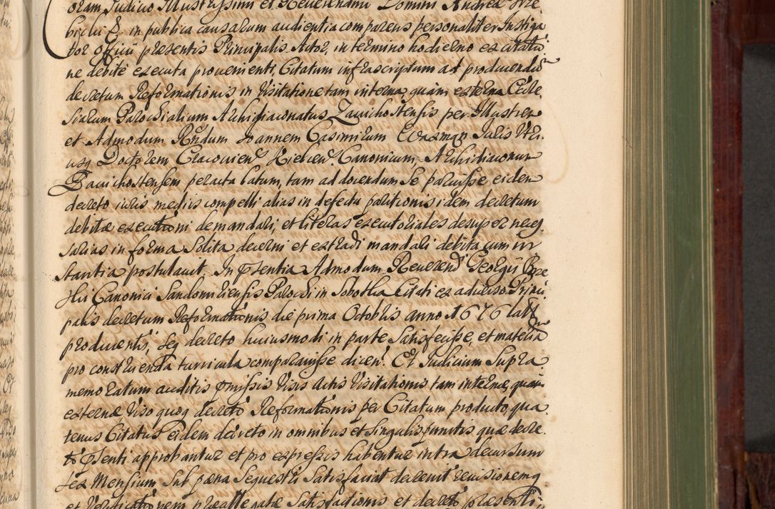 Zdjęcie nr 382 dla obiektu archiwalnego: Acta actorum episcopalium R. D. Andreae Trzebicki, episcopi Cracoviensis et ducis Severiae de 1679. Volumen VIII
