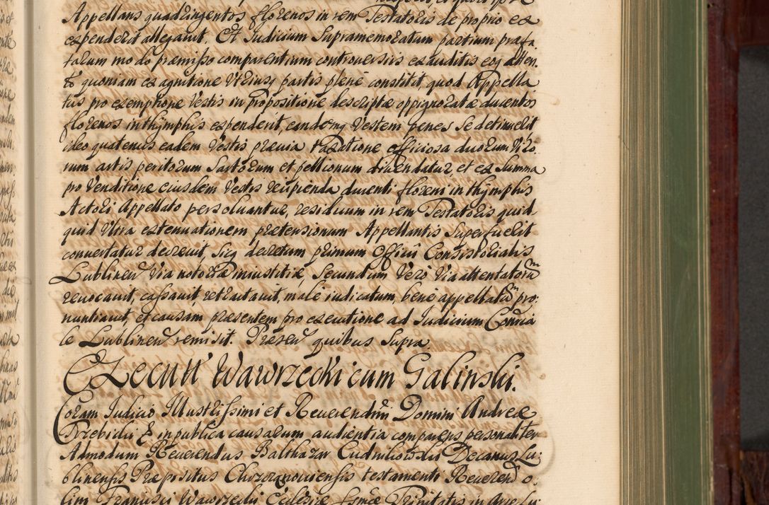 Zdjęcie nr 378 dla obiektu archiwalnego: Acta actorum episcopalium R. D. Andreae Trzebicki, episcopi Cracoviensis et ducis Severiae de 1679. Volumen VIII