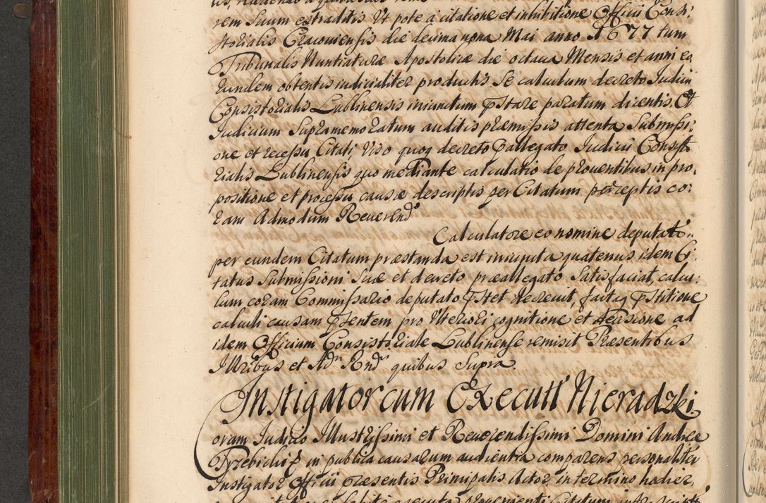 Zdjęcie nr 379 dla obiektu archiwalnego: Acta actorum episcopalium R. D. Andreae Trzebicki, episcopi Cracoviensis et ducis Severiae de 1679. Volumen VIII