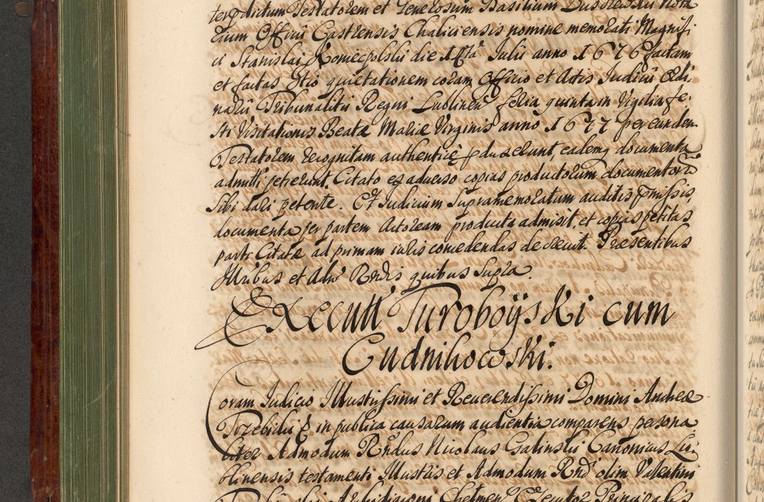 Zdjęcie nr 375 dla obiektu archiwalnego: Acta actorum episcopalium R. D. Andreae Trzebicki, episcopi Cracoviensis et ducis Severiae de 1679. Volumen VIII