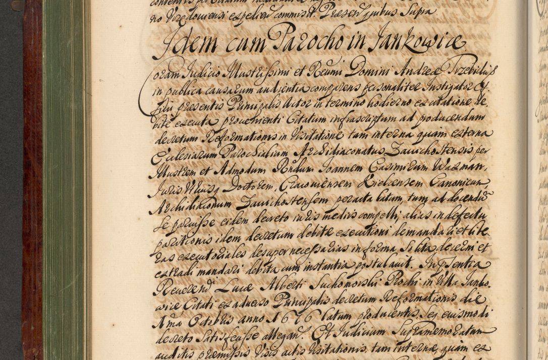 Zdjęcie nr 369 dla obiektu archiwalnego: Acta actorum episcopalium R. D. Andreae Trzebicki, episcopi Cracoviensis et ducis Severiae de 1679. Volumen VIII