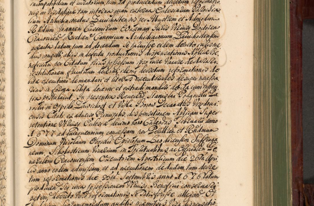 Zdjęcie nr 368 dla obiektu archiwalnego: Acta actorum episcopalium R. D. Andreae Trzebicki, episcopi Cracoviensis et ducis Severiae de 1679. Volumen VIII