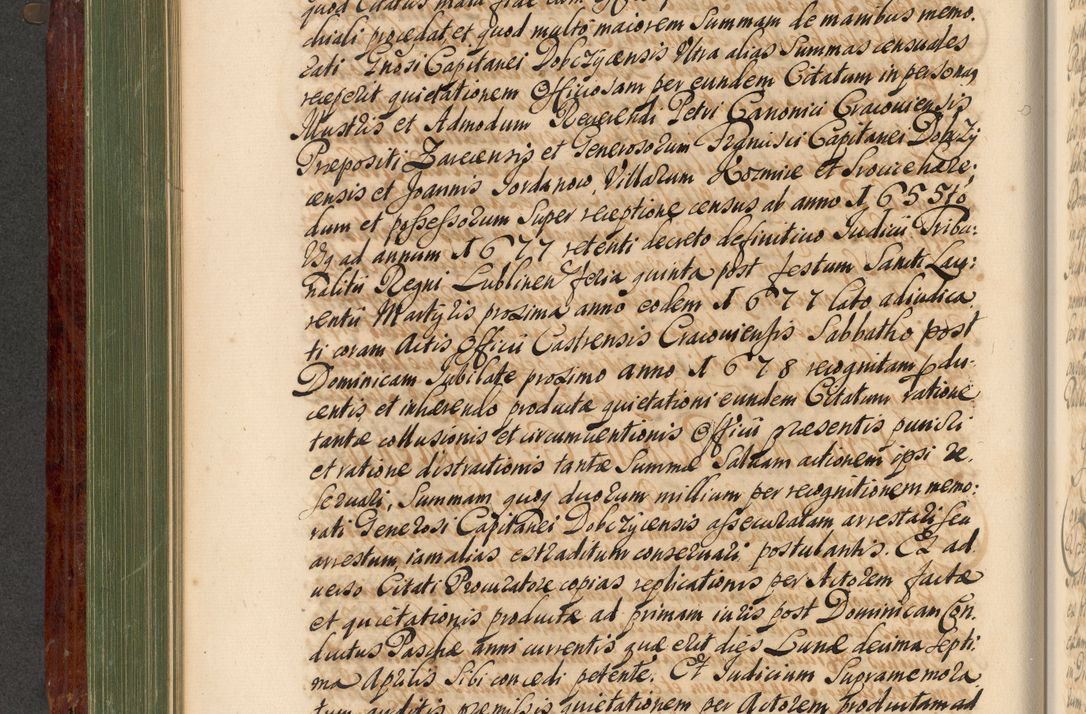Zdjęcie nr 365 dla obiektu archiwalnego: Acta actorum episcopalium R. D. Andreae Trzebicki, episcopi Cracoviensis et ducis Severiae de 1679. Volumen VIII