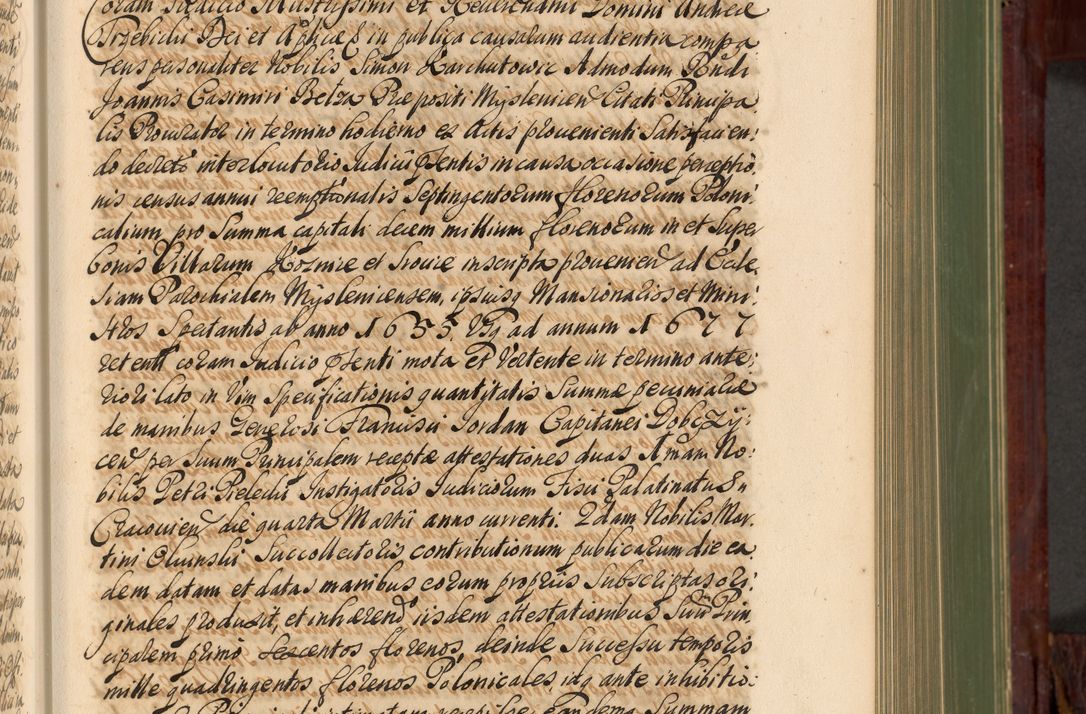 Zdjęcie nr 364 dla obiektu archiwalnego: Acta actorum episcopalium R. D. Andreae Trzebicki, episcopi Cracoviensis et ducis Severiae de 1679. Volumen VIII