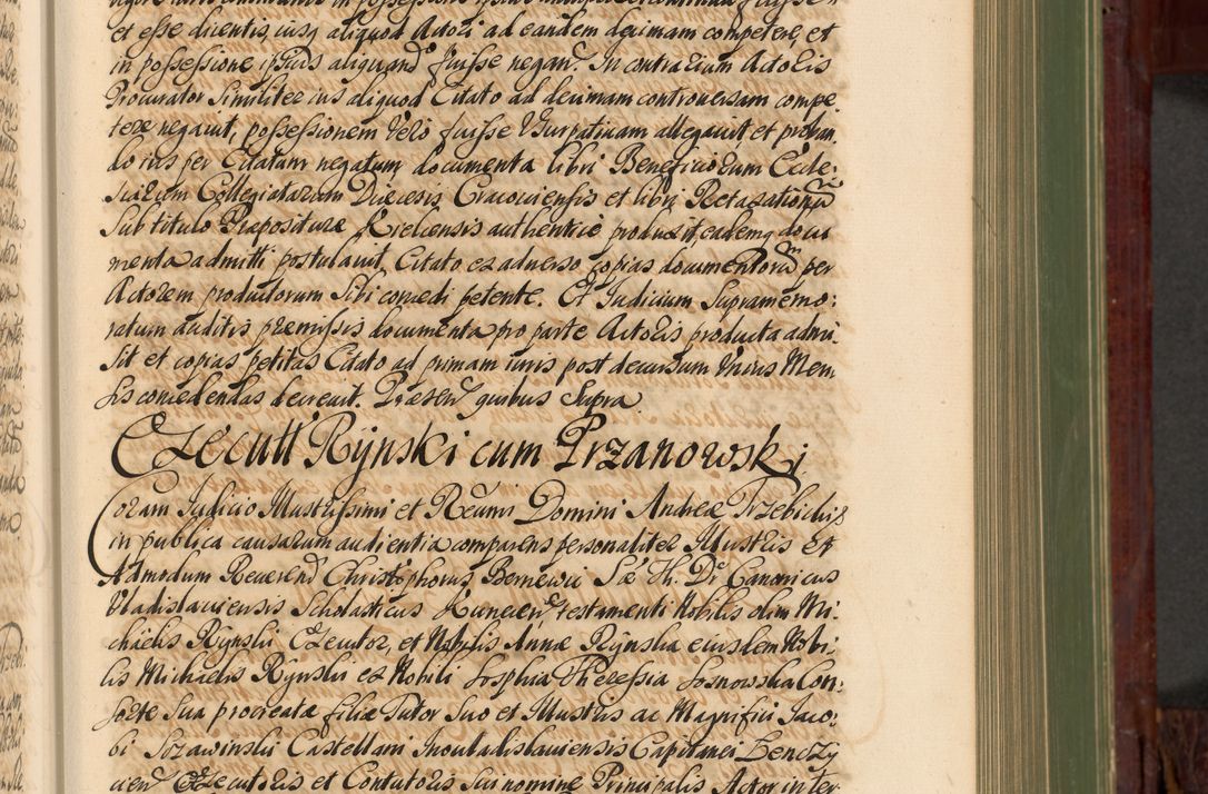 Zdjęcie nr 340 dla obiektu archiwalnego: Acta actorum episcopalium R. D. Andreae Trzebicki, episcopi Cracoviensis et ducis Severiae de 1679. Volumen VIII