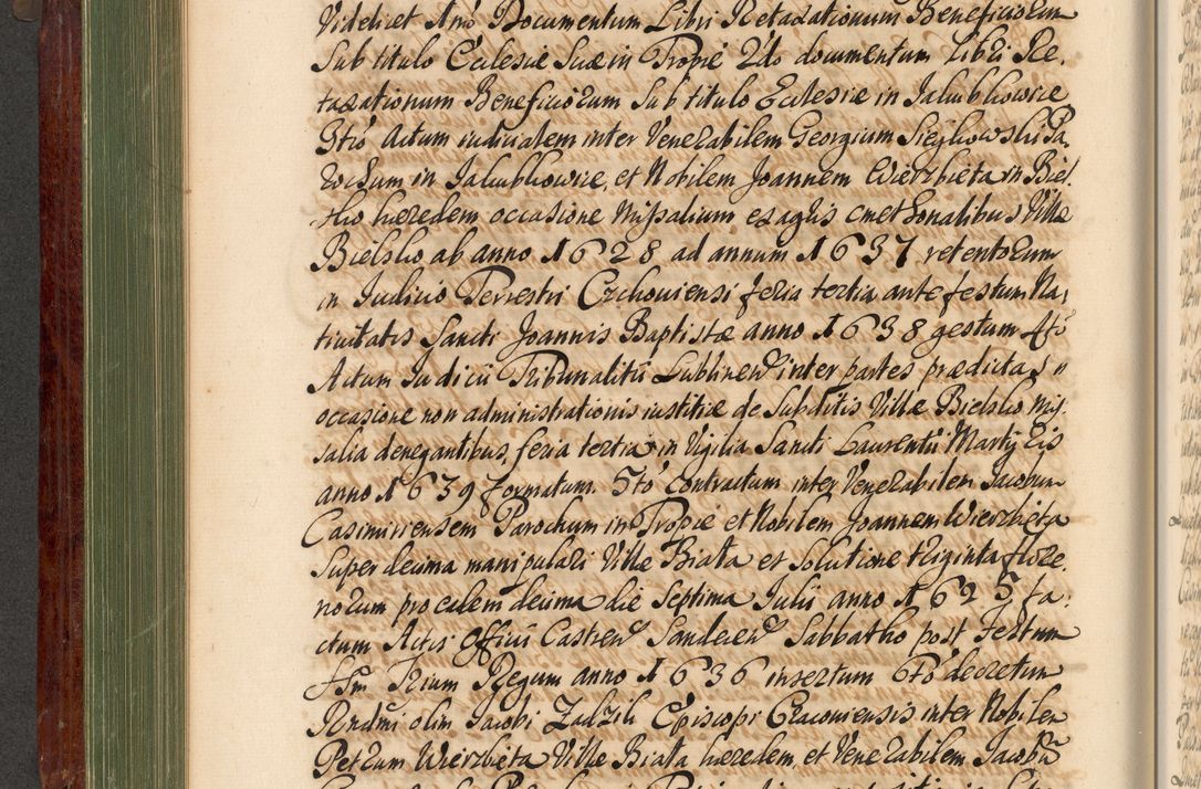 Zdjęcie nr 335 dla obiektu archiwalnego: Acta actorum episcopalium R. D. Andreae Trzebicki, episcopi Cracoviensis et ducis Severiae de 1679. Volumen VIII